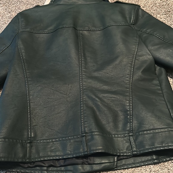 Levi Faux Leather Sherpa Jacket - Picture 12 of 12